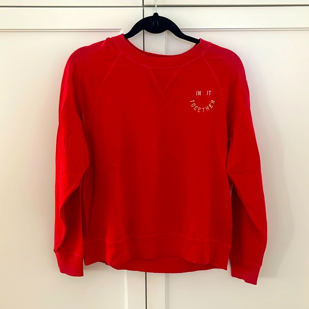 Motivational graphic sweater old navy